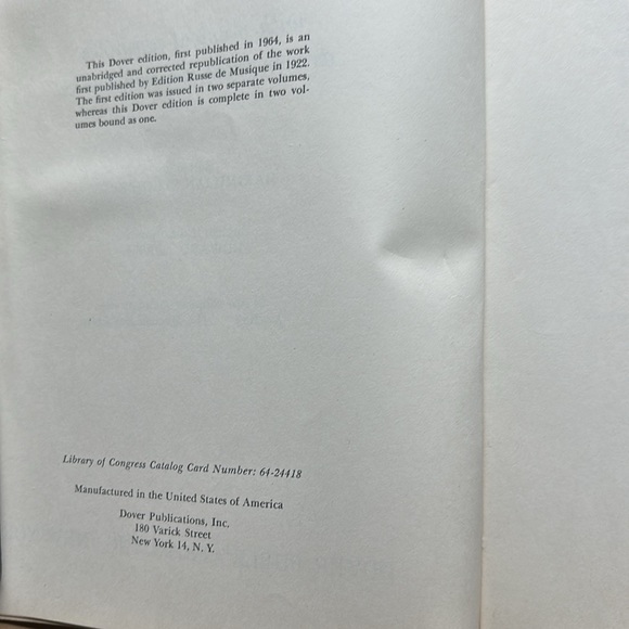 PRINCIPLES OF ORCHESTRATION by Nikolai Rimsky-Korsakov, softcover, 1964. - Picture 4 of 5